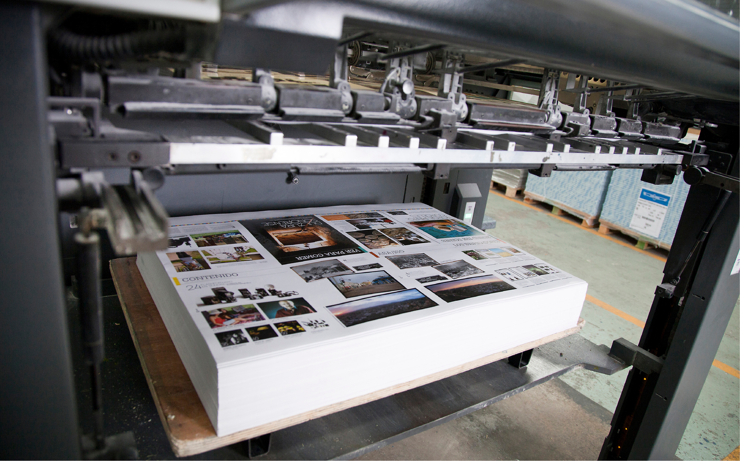 offset press printing